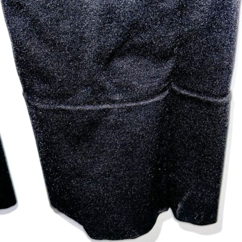 Rhonda Shear High-Waist Shaping Leggings 1X Black Nylon/Spandex - Picture 5 of 8